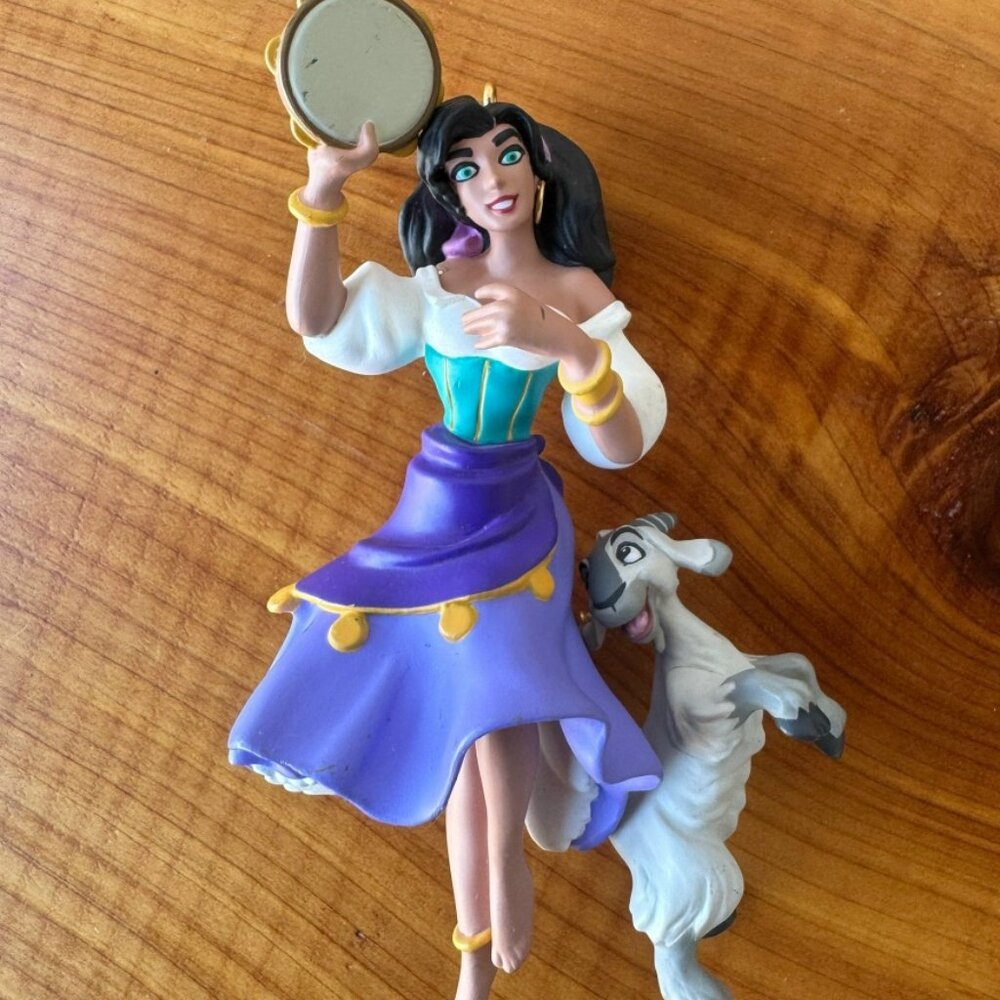 Hallmark Keepsake Esmeralda & Djali Hunchback of Notre Dame Disney Ornament